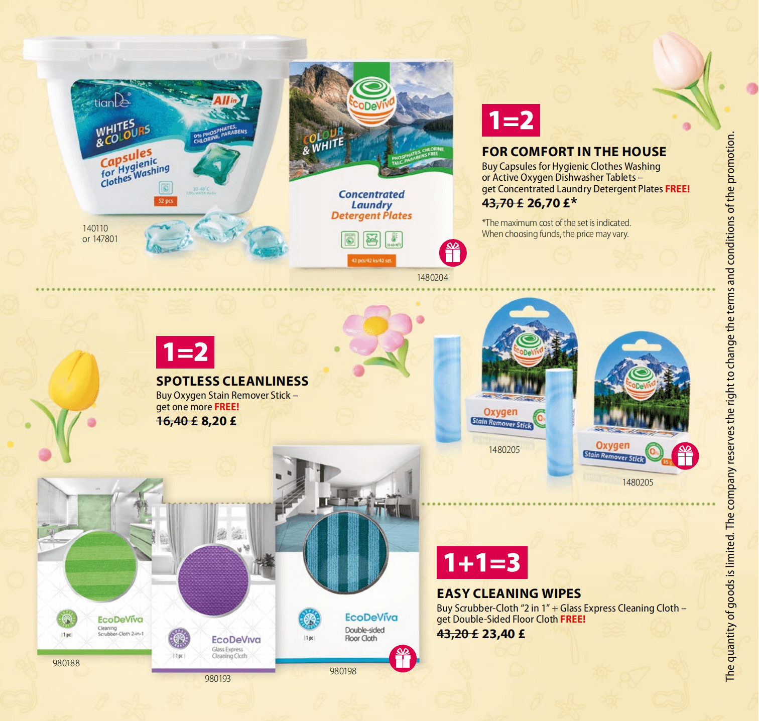 Tiande promotions